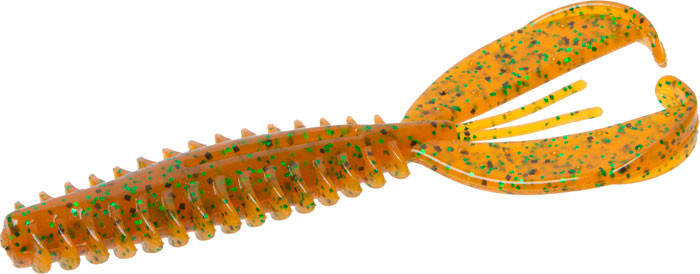 Zoom - Z-craw Jr - 3.75in 8bg Rootbeer Pep Grn - 130-097