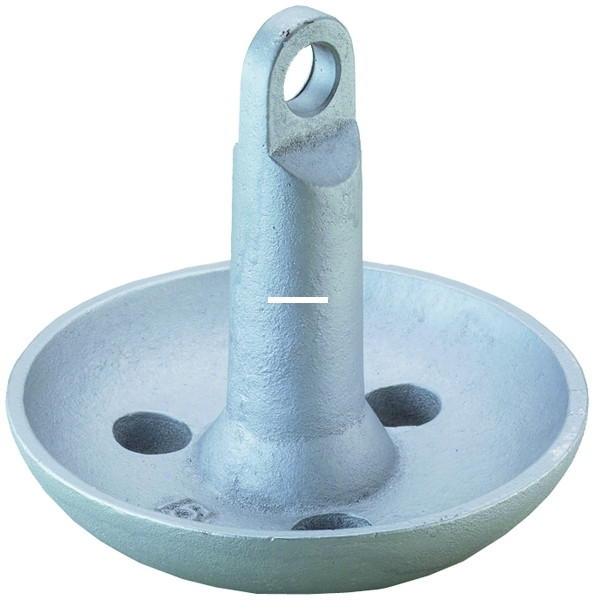 Attwood 9943-1 Mushroom Anchor 15Lb - Sil Ptd - 9943-1