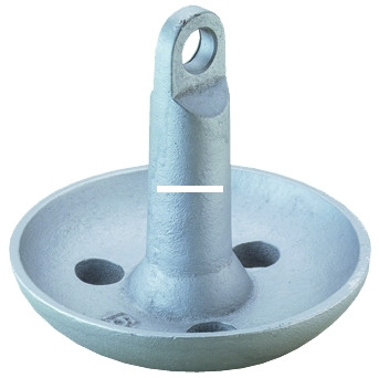 Attwood 9941-1 Mushroom Anchor 8Lb - Sil Ptd - 9941-1