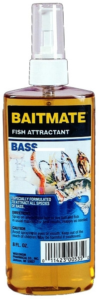 Baitmate 535W Fish Attractant, 5 oz - Pump Spray, Classic Bass - 535W
