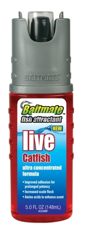 Baitmate 558W Fish Attractant, 5 oz - Pump Spray, Live Catfish - 558W