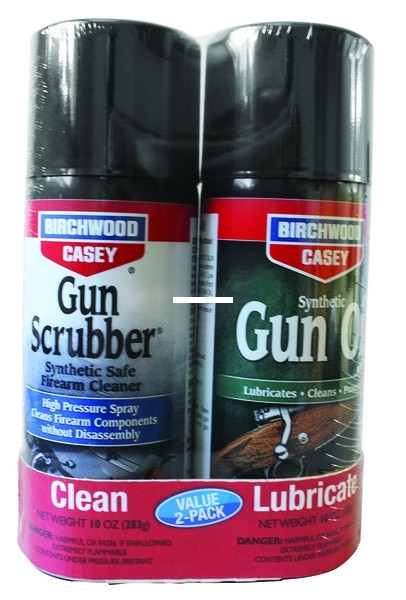 Birchwood Casey 33302 Gun Scrubber - & Synthetic Gun Oil 10 Ounce - 33302