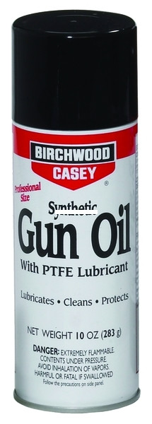 Birchwood Casey 44140 Synthetic Gun - Oil 10oz Aerosol State Laws Apply - 44140