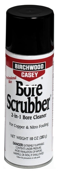 Birchwood Casey 33640 Bore Scrubber - 2-In-1 Bore Cleaner 10oz Aerosol - 33640
