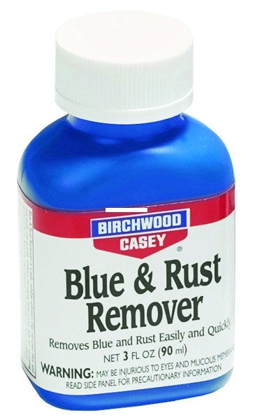 Birchwood Casey 16125 Blue & Rust - Remover 3oz State Laws Apply - 16125