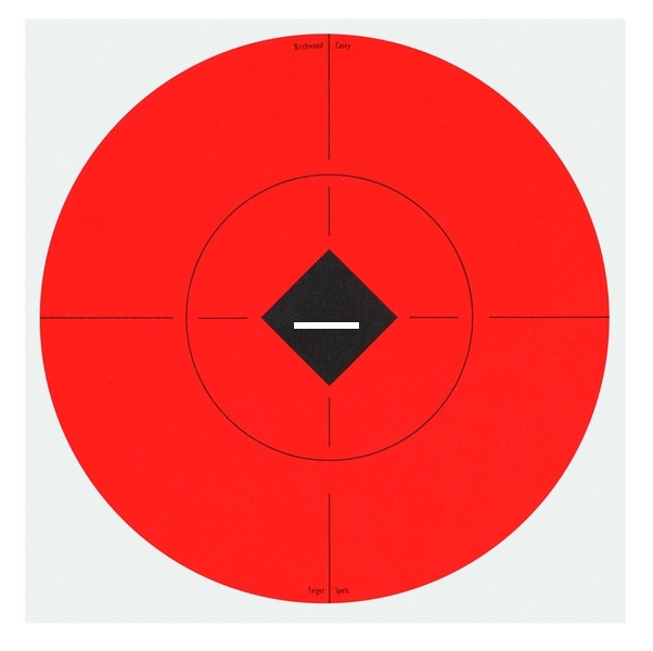 Birchwood Casey 33906 Target Spots - 6" Target 10/Pk - 33906