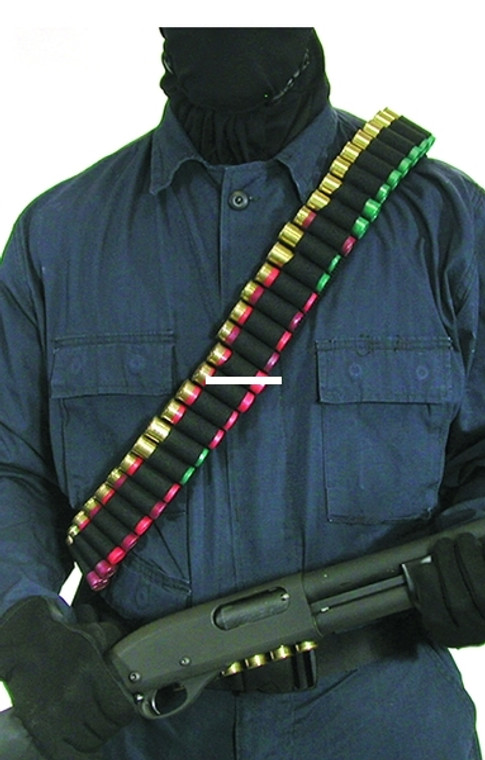 Blackhawk 43SB55BK Shotgun - Bandoleer Black - 43SB55BK