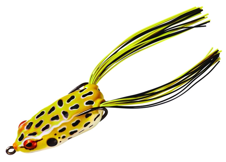 Booyah BYPC2900 Pad Crasher JR - Hollow Body Frog, 2", 1/4 oz, Swamp - BYPC2900