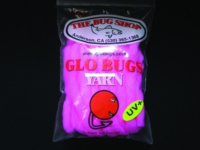 Bug Shop BABY PINK Glo Bugs Yarn - 15', 5/16" Diameter, Baby Pink - BABY PINK