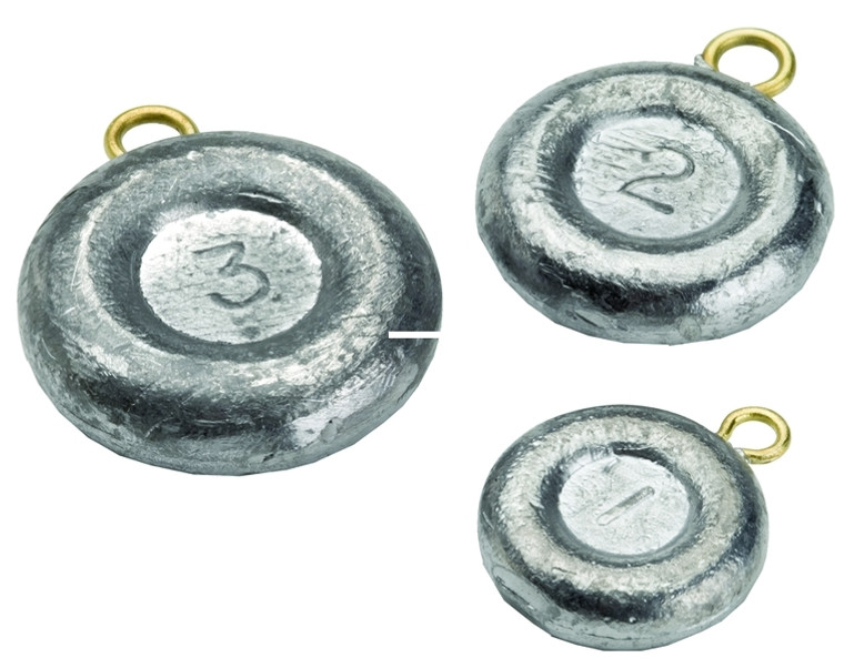 Bullet Weights PBDS2 Disc Sinker - 2oz Space Saver 4Pk - PBDS2 Bullet Weights PBDS2 Disc Sinker - 2oz Space Saver 4Pk - PBDS2