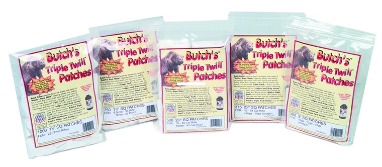 Butch's 02901 Triple Twill Patches - 22-270 1000Bg - 2901