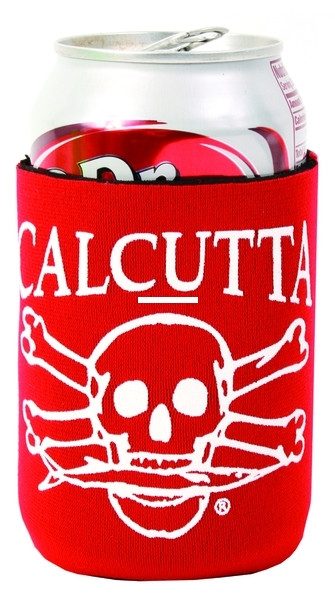 Calcutta CPCRD Pocket Can Cooler - Red w/Wht Logo - CPCRD