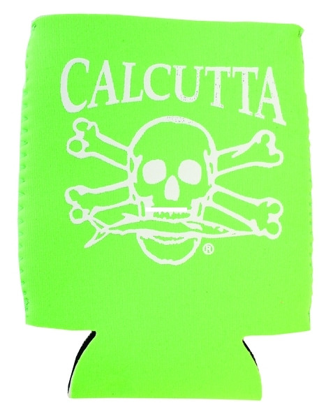 Calcutta CPCLG Pocket Can Cooler - Lime Green w/Wht Logo - CPCLG