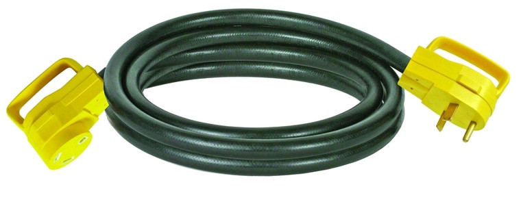 Camco 55191 Power Grip Dog Bone - Extension Cord 25' 30amp - 55191