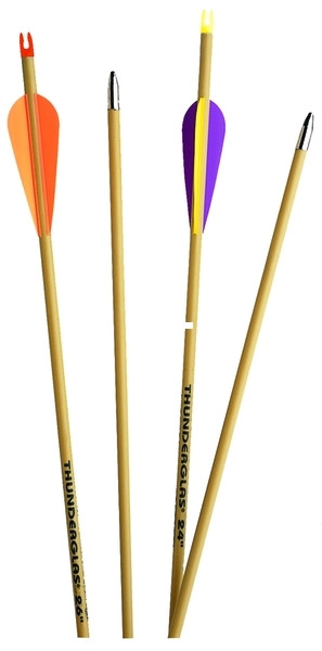 Carbon Express G0326 Thunder - Express Arrows 26" Youth Dura Vanes - G0326