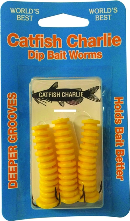 Catfish Charlie DBG-3-06 Dip Bait - Worm Yell 3Pk - DBG-3-06 Catfish Charlie DBG-3-06 Dip Bait - Worm Yell 3Pk - DBG-3-06