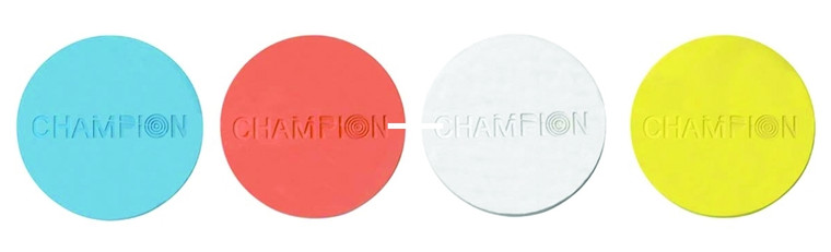 Champion 40941 VisiChalk Targets - 48ct, Multi-Color - 40941