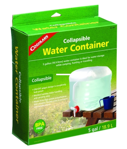 Coghlans 1205 Collapsible Water - Container - 1205