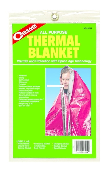 Coghlans 8544 Thermal Blanket - 48"x82" - 8544