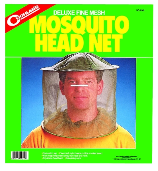 Coghlans 9360 Mosquito Headnet - Drawstring - 9360