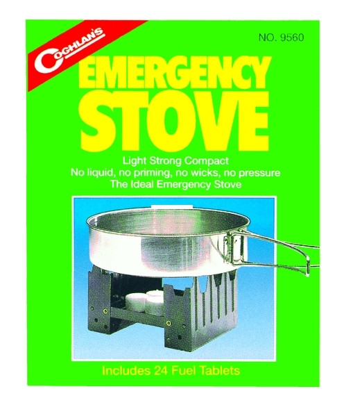 Coghlans 9560 Emergency Stove - Includes 24 Fuel Tablets - 9560