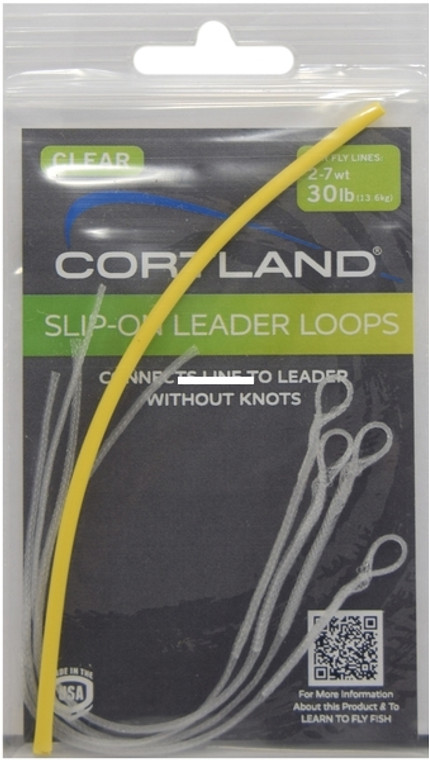 Cortland 601253 Leader Loops - Slip-On Leader Loops - 4 Per Bag - 601253 Cortland 601253 Leader Loops - Slip-On Leader Loops - 4 Per Bag - 601253
