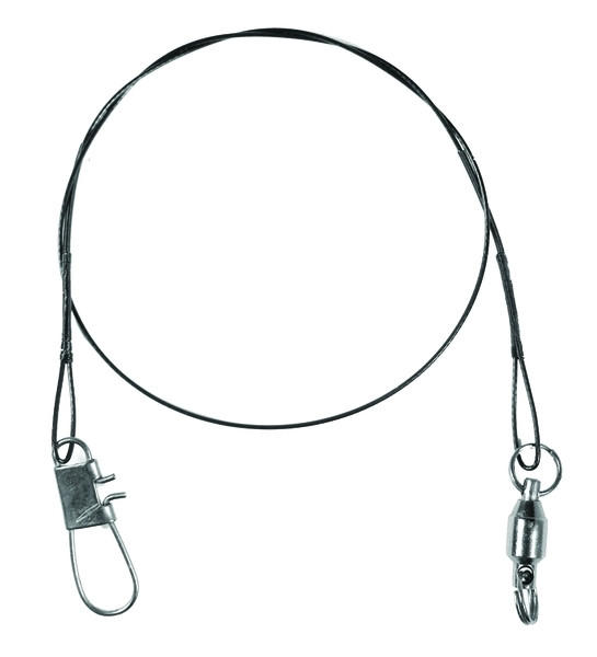 Eagle Claw LLBBIBK20-12 Lazer Sharp - Leader w/Interlock 12" 20Lb 3Pk - LLBBIBK20-12