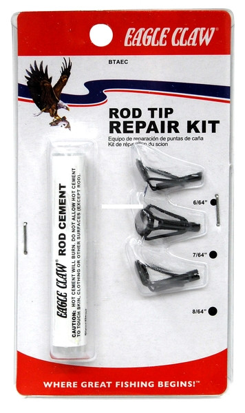 Eagle Claw BTAEC Rodtip Repair Kit - w/Glue - BTAEC