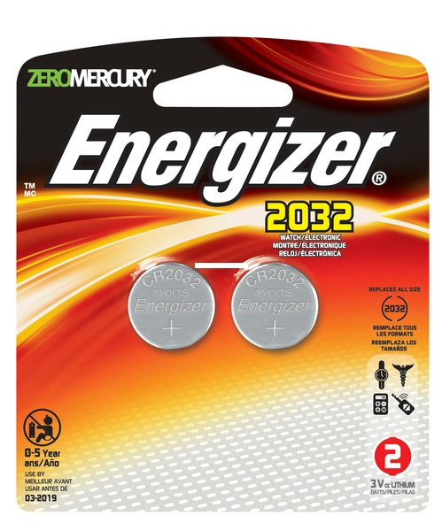 Energizer 2032BP-2 Battery 3V 2032 - 2Pk - 2032BP-2