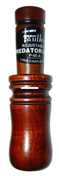 Faulks P-60A Adj Predator Call - Walnut - P-60A