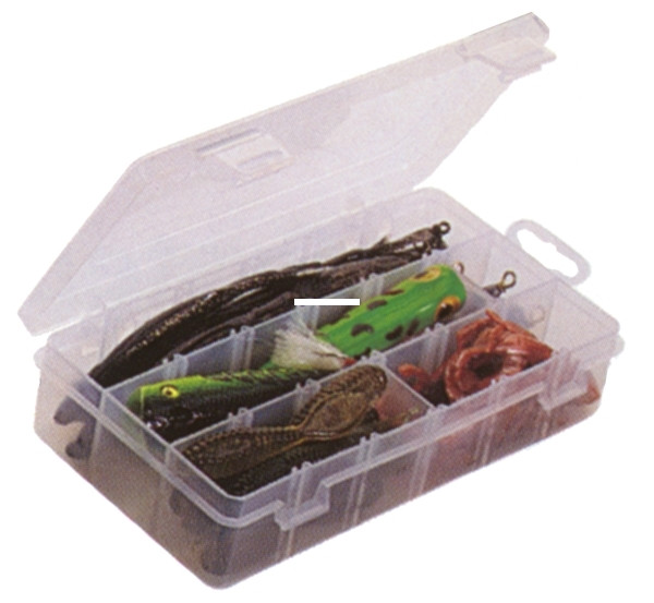 Flambeau 6520HM Tuff-Tainer 3-Fixed - Comps w/Dividers 7x4x1.5" w/Zerust - 6520HM