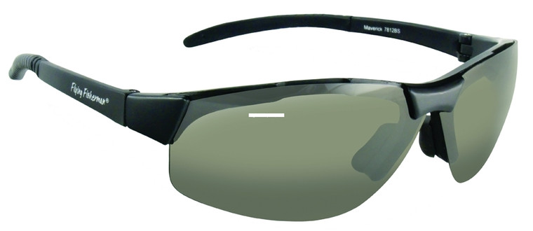 Flying Fisherman 7812BS Sunglasses - Maverick Blk Frame/Smoke Lens - 7812BS