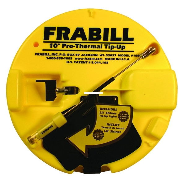 Frabill 1671 Pro Thermal Tip-Up - Chartreuse W/Lil' Shiner Light - 1671