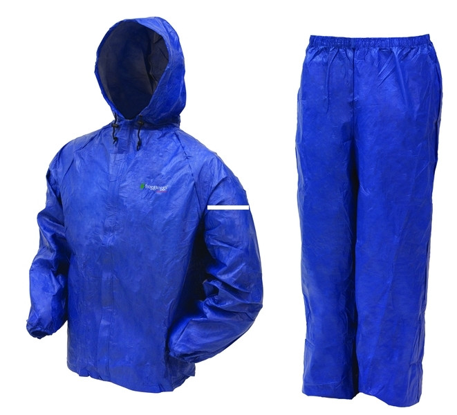 Frogg Toggs UL12104-12LG Men's - Ultra-Lite2 Rain Suit, Blue|Size LG - UL12104-12LG