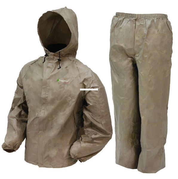 Frogg Toggs UL12104-04SM Men's - Ultra-Lite2 Rain Suit, Khaki|Size SM - UL12104-04SM