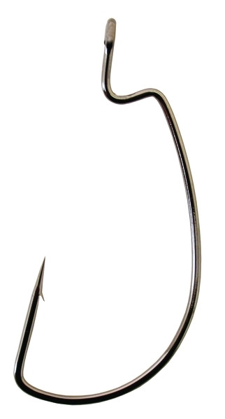Gamakatsu 242413 Deep Throat Extra - Wide Gap Worm Hook, Size 3/0 - 242413