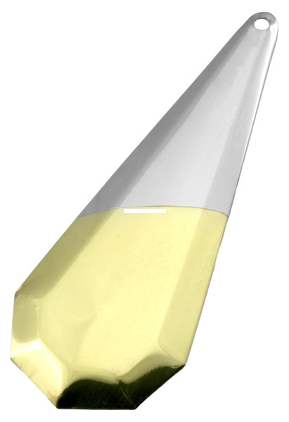 Gibbs 0080A-FFNB BMW 2 Blade Lake - Troll, 25", Nickel Brass - 0080A-FFNB