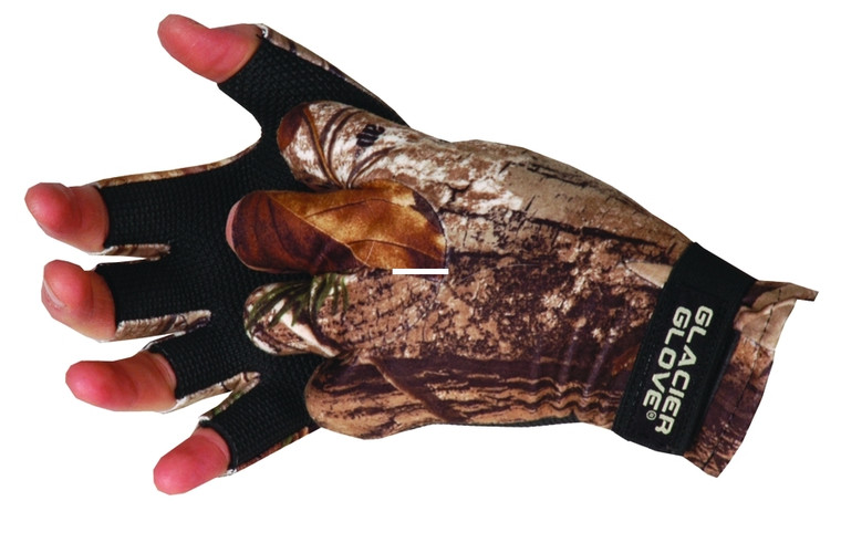 Glacier 707RT-L Windproof Fleece AP - Camo Fingerless Glv Neo Palm Lg - 707RT-L