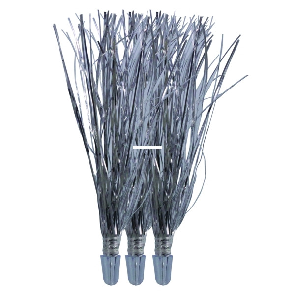 Gold Star 1635-000-002 Squid - Twinkle Skirt, 4 1/4", 3/Pk Silver - 1635-000-002