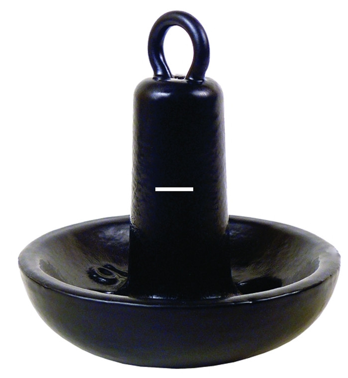 Greenfield 510E-UPC Mushroom Anchor - 10lb Blackcoated Economy - 510E-UPC Greenfield 510E-UPC Mushroom Anchor - 10lb Blackcoated Economy - 510E-UPC