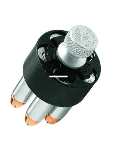 HKS 36-A Speedloader 38/357 S&W - 36/37/38/40/42/49/60 "J" Frame - 36-A