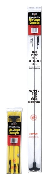 Hoppes 3PS17 Cleaning Rod .17, .204 - Caliber Steel, 3 Piece, Clam - 3PS17