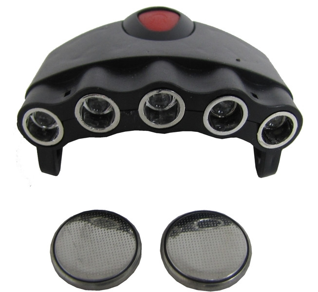 HT NCL-5W Clip-On Cap Lig Camo 5 - White LED - NCL-5W