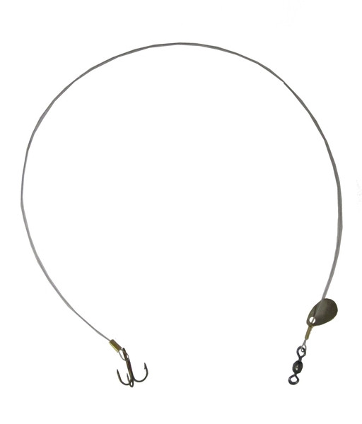 HT WR-8 Walleye Rig #8 Treble Hook - 2-Tone Flo - WR-8