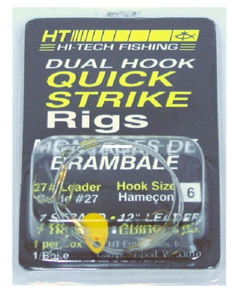 HT QSR-6 Quick Strike Rig #6 Treble - Hook 1Pk - QSR-6