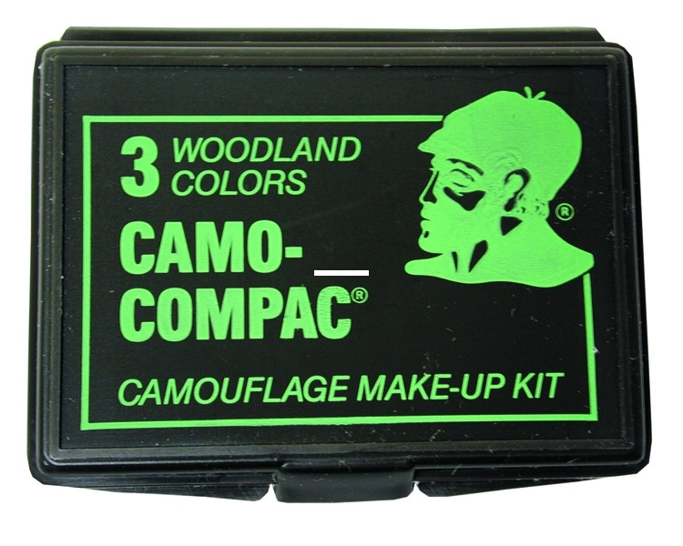 Hunters Specialties 00260 - Camo-Compac 3-Color Woodland Makeup - 260