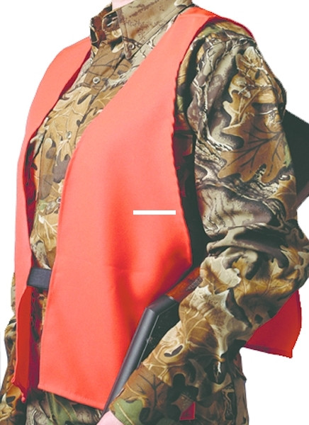 Hunters Specialties 02000 Safety - Vest, Blaze Orange Quiet Fabric - 2000