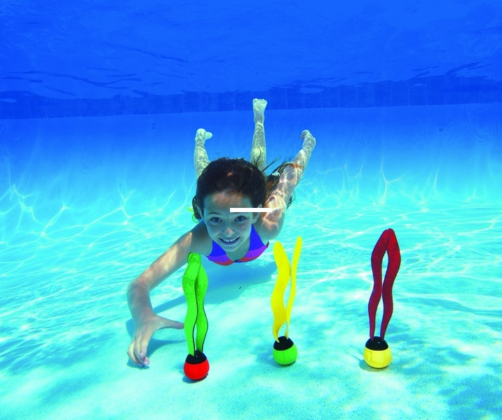 Intex 55503 Dive Fun Balls 3-Colors - Age 6+ - 55503