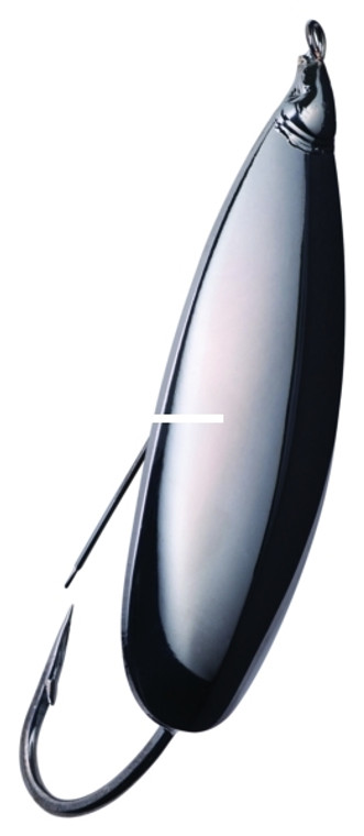 Johnson SM1/2-BLK Silver Minnow - Weedless Spoon, 2 1/2", 1/2 oz - SM1/2-BLK Johnson SM1/2-BLK Silver Minnow - Weedless Spoon, 2 1/2", 1/2 oz - SM1/2-BLK