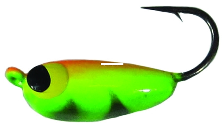 K&E SPM-10-102 Tungsten Moon Jig - Size 10 Firetiger 1/Cd - SPM-10-102 K&E SPM-10-102 Tungsten Moon Jig - Size 10 Firetiger 1/Cd - SPM-10-102